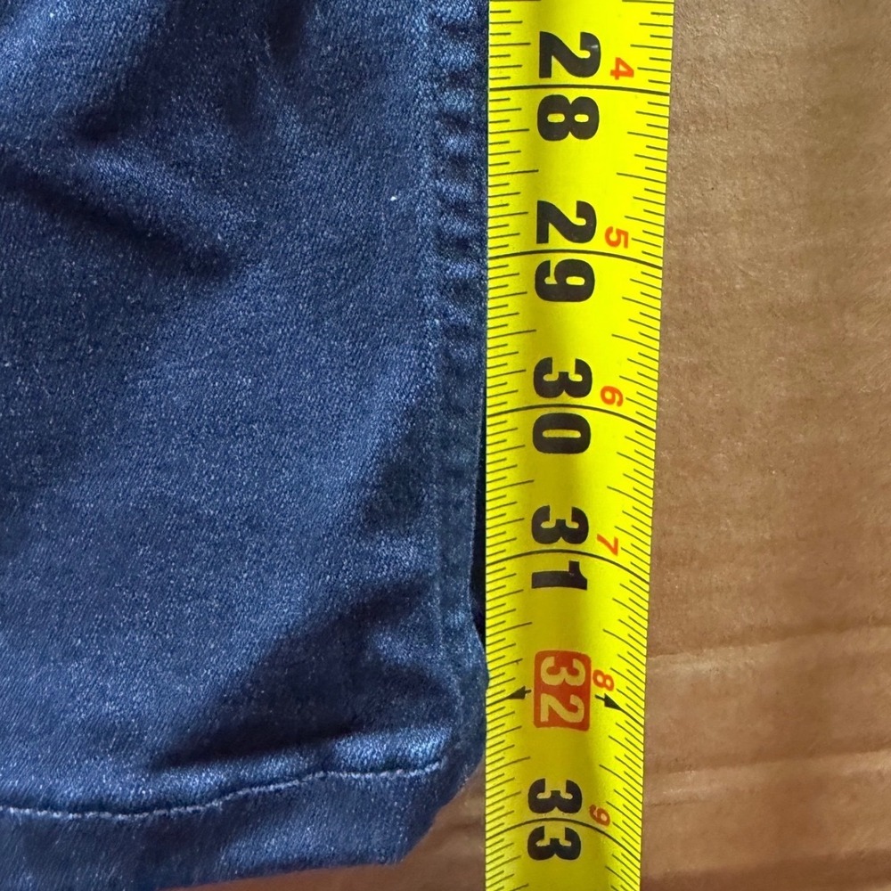 PAIGE Federal Jeans Mens 36 Dark Blue Slim Straight Leg Stretch Denim Pants - Picture 8 of 14
